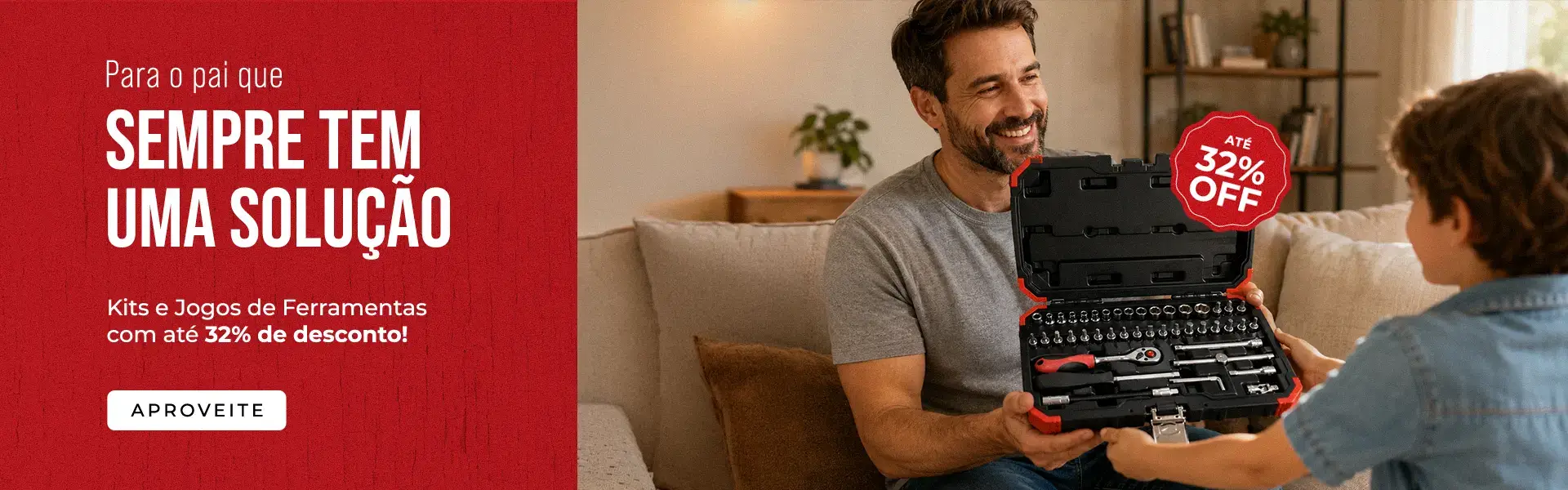 Kits e Jogos com 32% de desconto